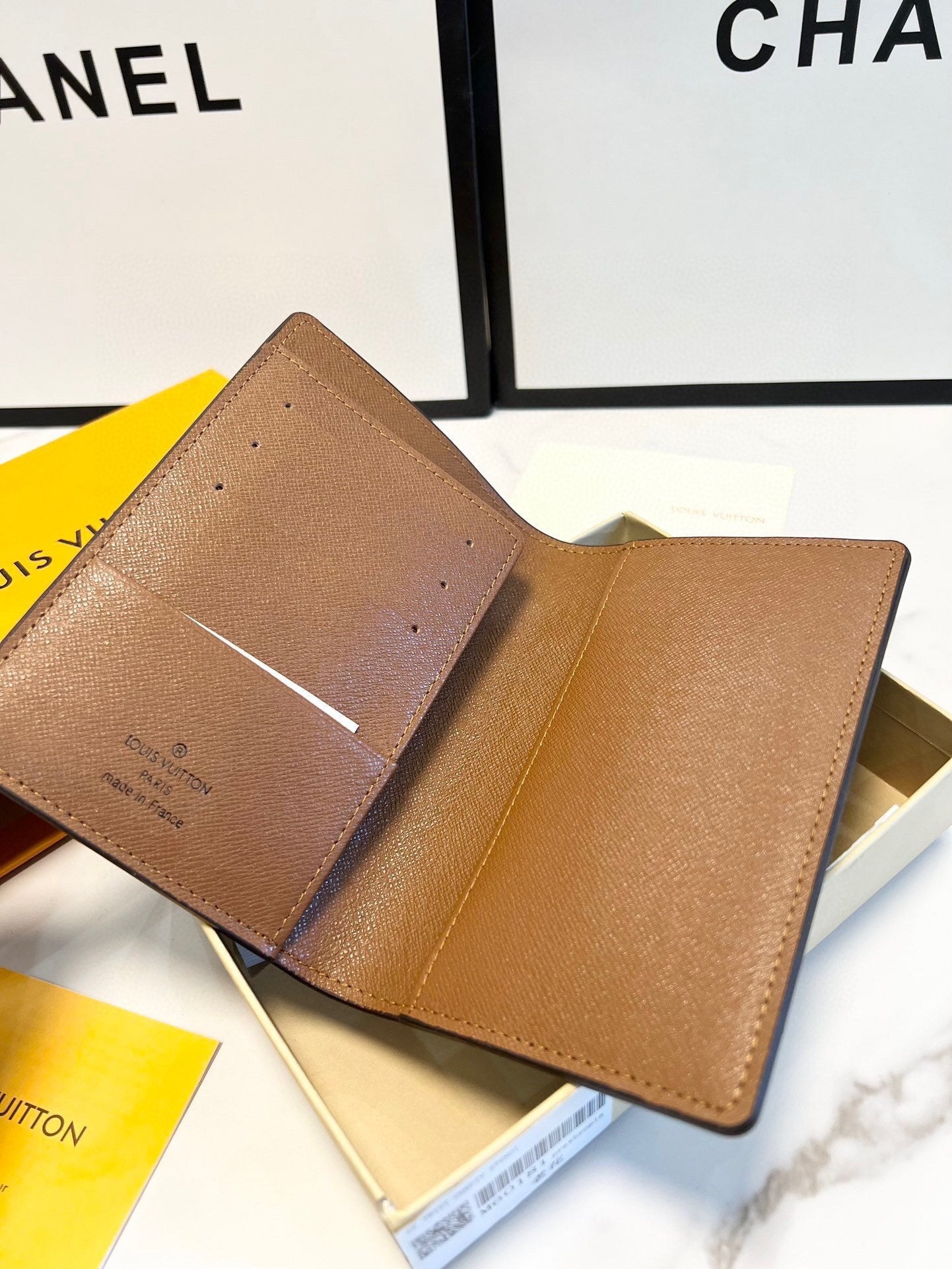 Louis Vuitton Brown Monogram Trifold Wallet