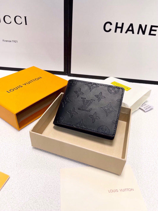 Black Louis Vuitton Wallet Bifold Monogram