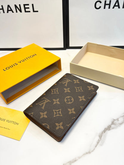 Louis Vuitton Brown Monogram Trifold Wallet