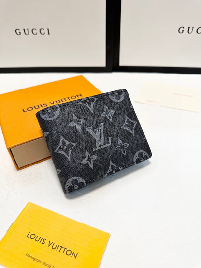 Black And White Louis Vuitton Bifold Wallet