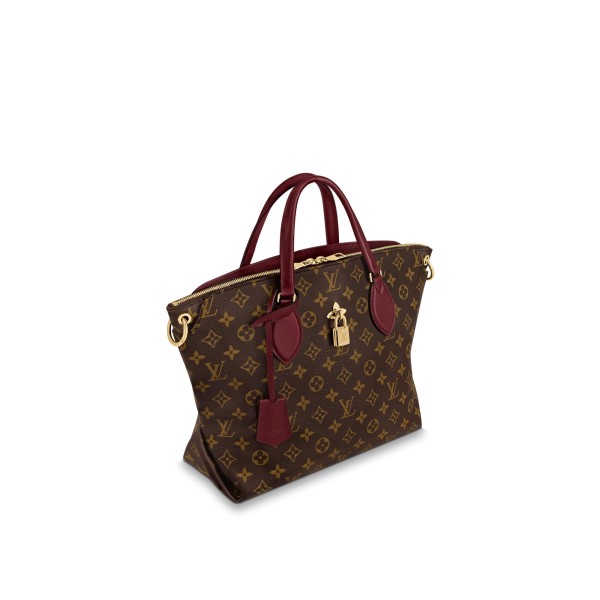 Flower Zipped Tote MM