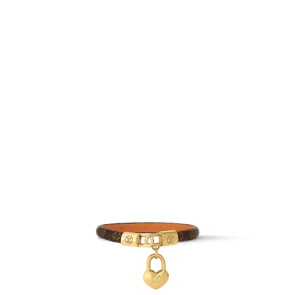 Crazy In Lock Charm Bracelet