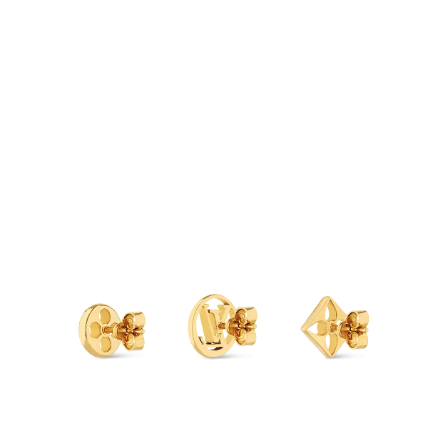 Crazy in Lock Earrings Set
