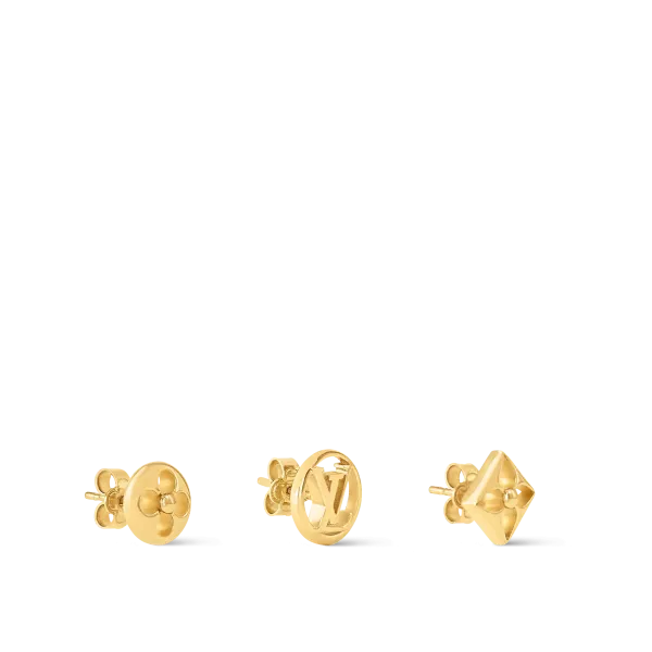 Crazy in Lock Earrings Set
