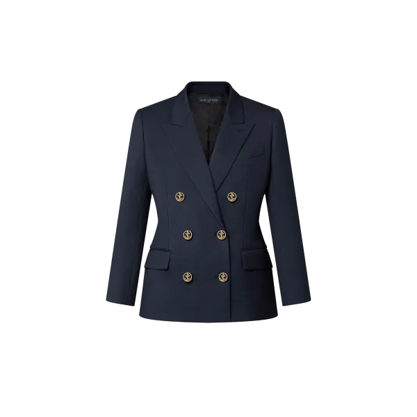 Double-Breasted Nautical Blazer