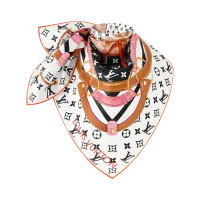 Flower And Straps Square 90