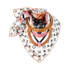 Flower And Straps Square 90