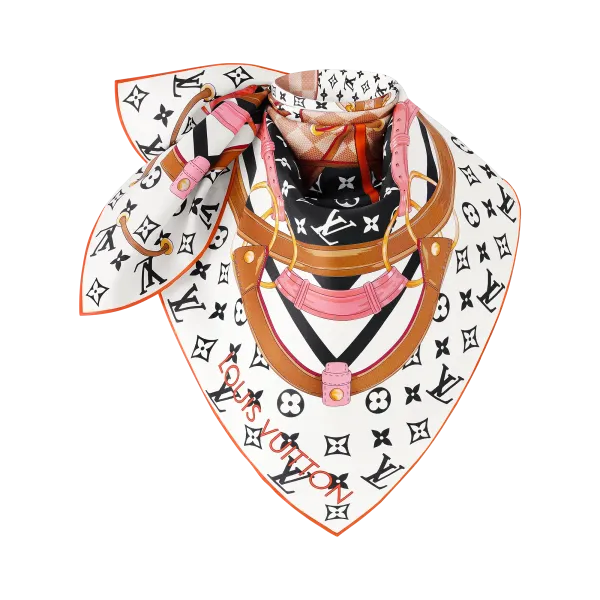 Flower And Straps Square 90