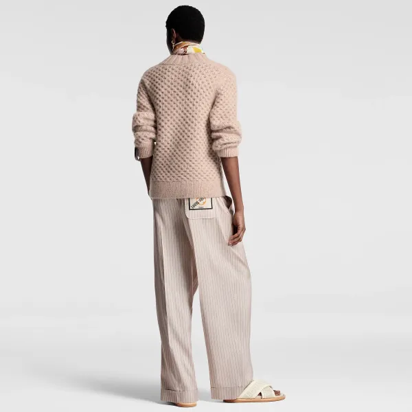 Honeycomb Knit Pullover