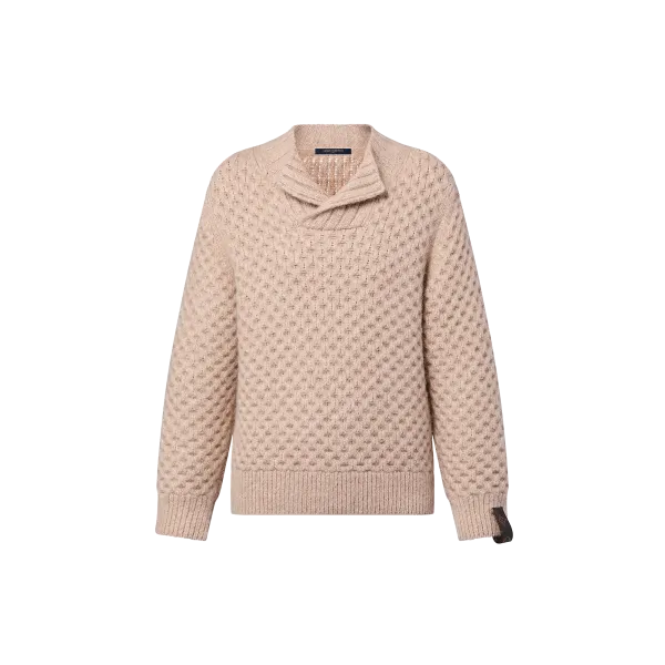 Honeycomb Knit Pullover