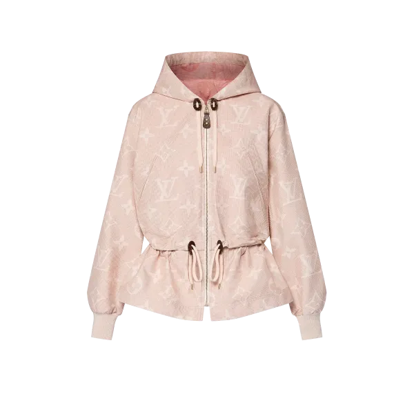 Inverted Mahina Monogram Hooded Parka
