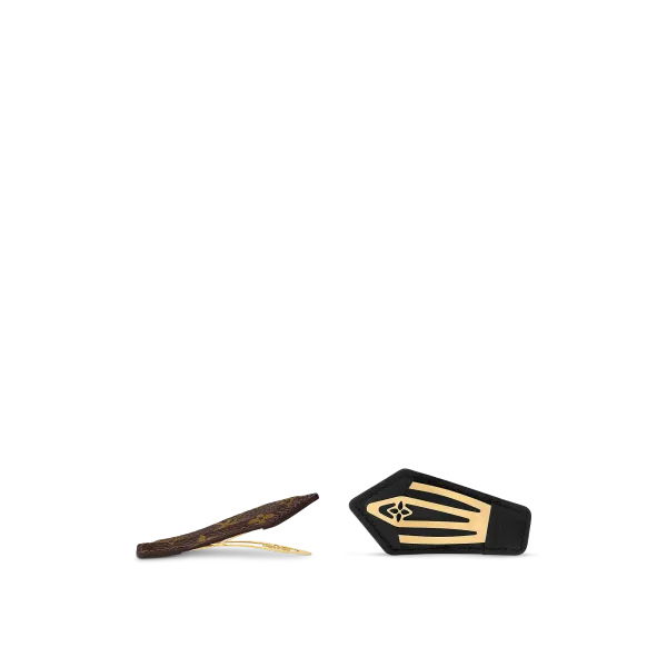 LV Backstage Hair Clip Toile