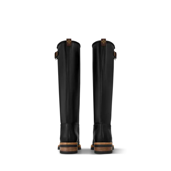 LV Biker High Boot