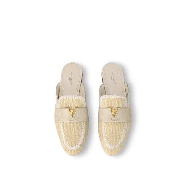 LV Capri Open Back Loafer
