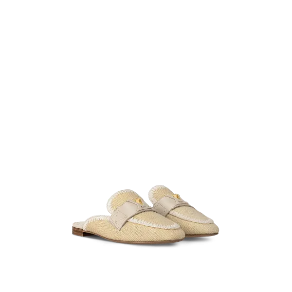 LV Capri Open Back Loafer