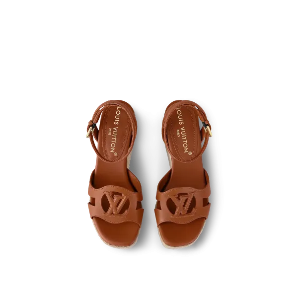LV Isola Wedge Sandal