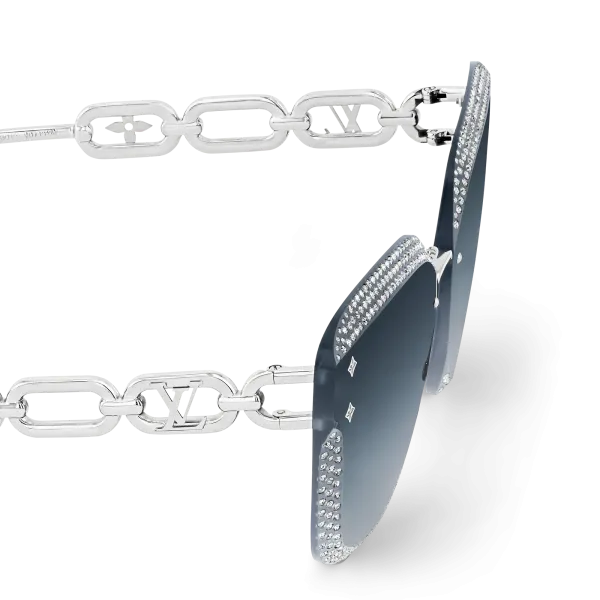 LV Jewel Strass Cat Eye Sunglasses