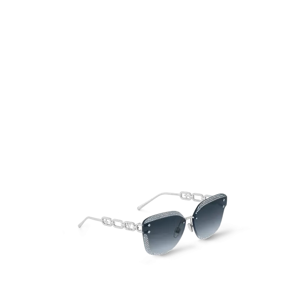 LV Jewel Strass Cat Eye Sunglasses