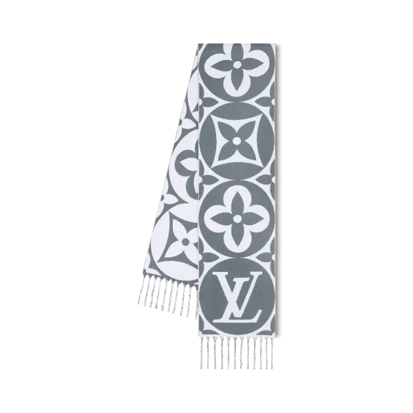 LV Medallion Scarf