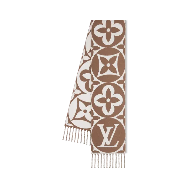 LV Medallion Scarf