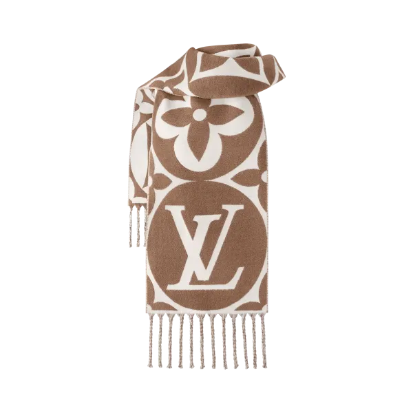LV Medallion Scarf