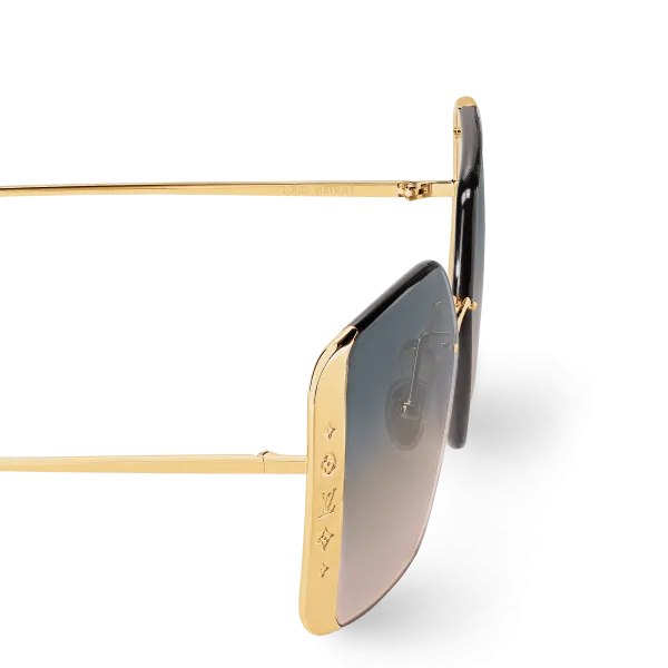 LV Moon Metal Square Sunglasses