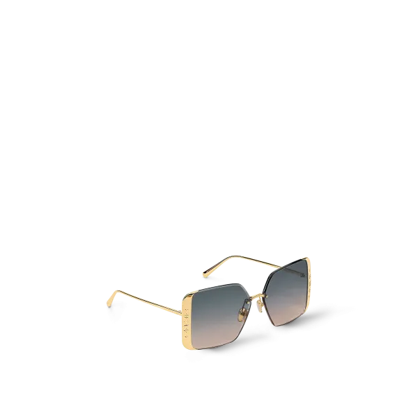 LV Moon Metal Square Sunglasses