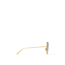 LV Moon Metal Square Sunglasses