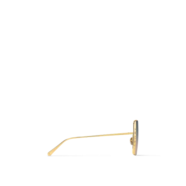 LV Moon Metal Square Sunglasses