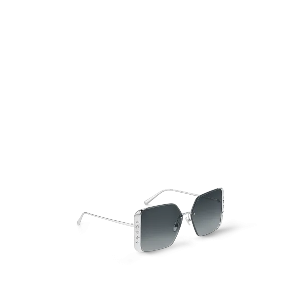 LV Moon Metal Square Sunglasses