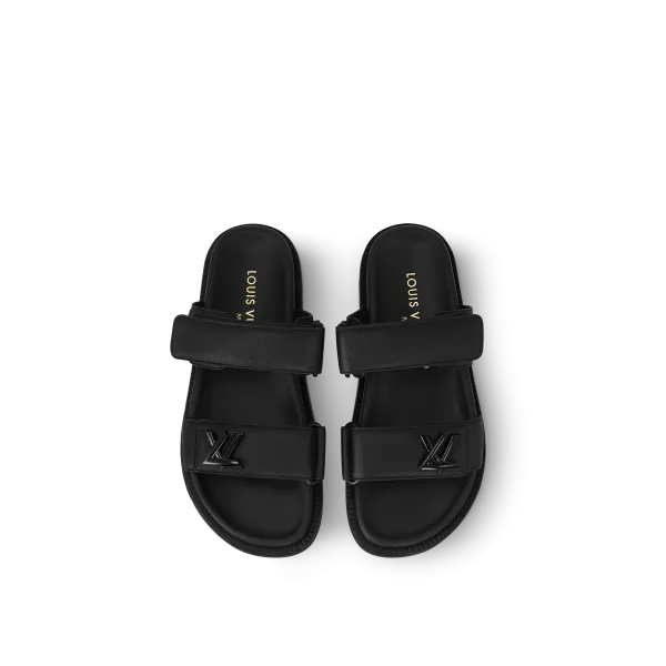 LV Sunset Flat Comfort Mule