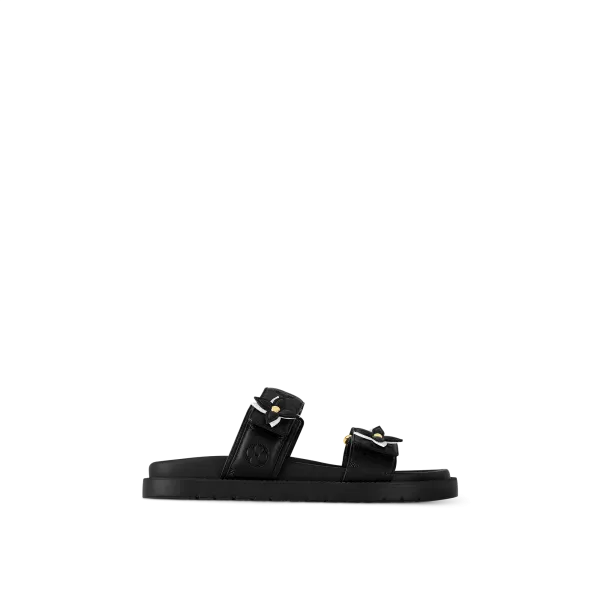 LV Sunset Flat Comfort Mule