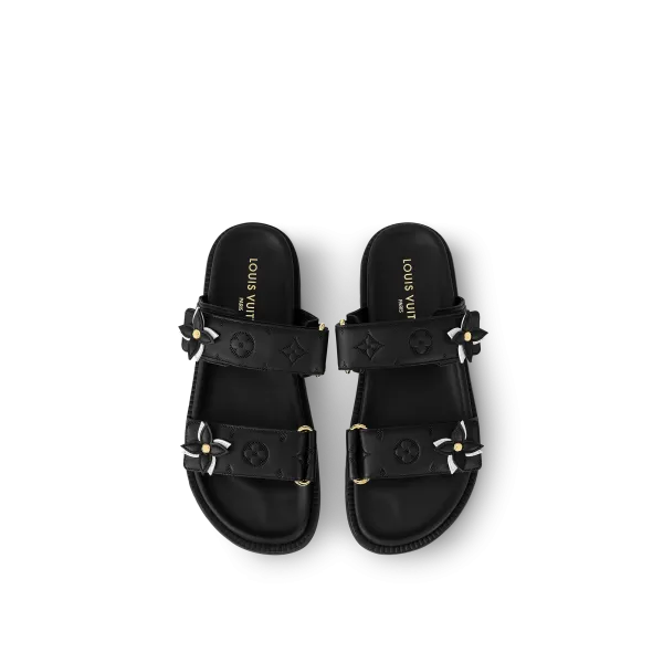 LV Sunset Flat Comfort Mule