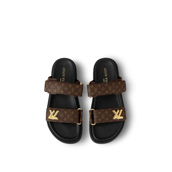 LV Sunset Flat Comfort Mule