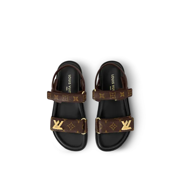 LV Sunset Flat Comfort Sandal