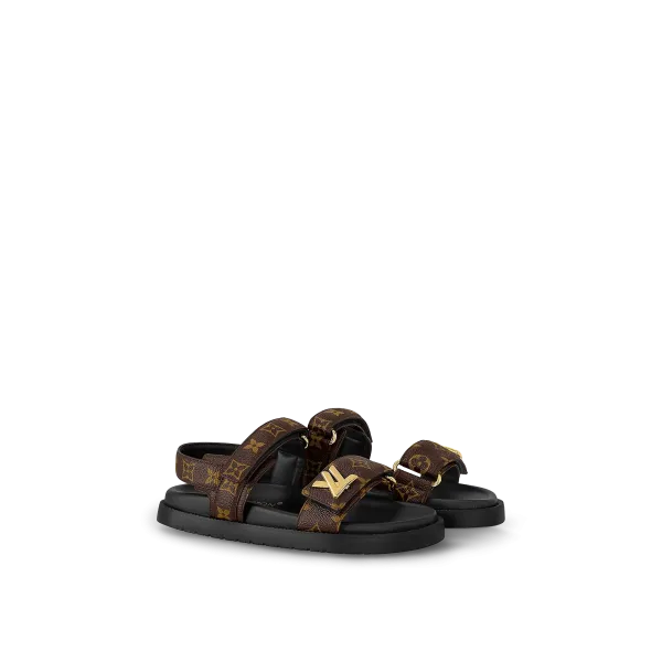 LV Sunset Flat Comfort Sandal
