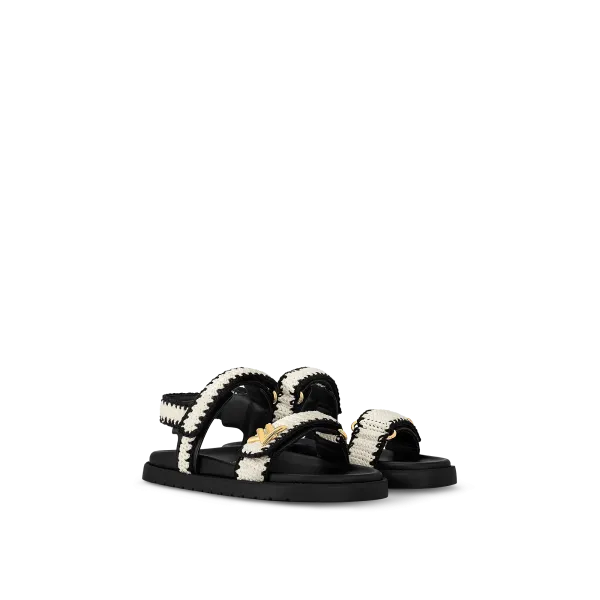 LV Sunset Flat Comfort Sandal
