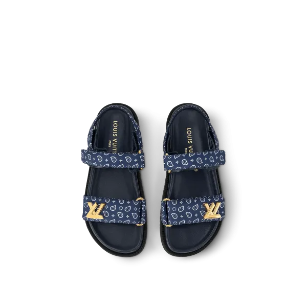 LV Sunset Flat Comfort Sandal