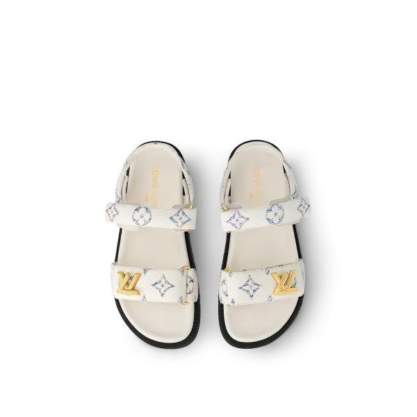 LV Sunset Flat Comfort Sandal
