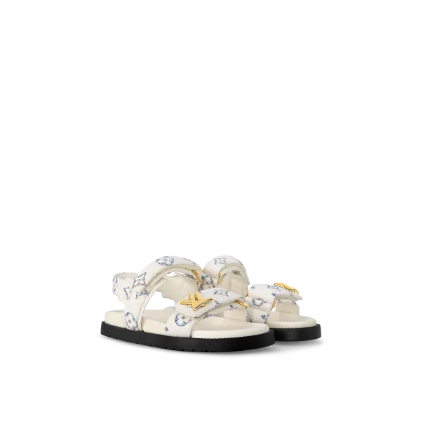 LV Sunset Flat Comfort Sandal