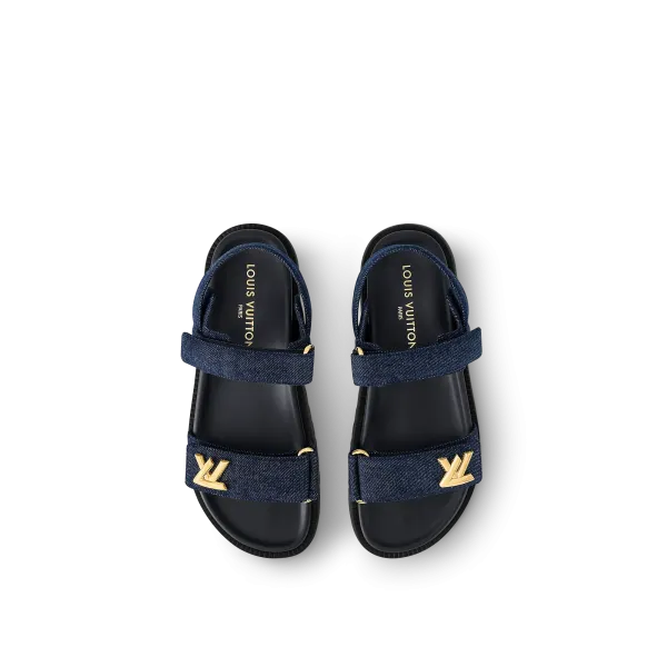 LV Sunset Flat Comfort Sandal