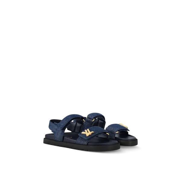 LV Sunset Flat Comfort Sandal
