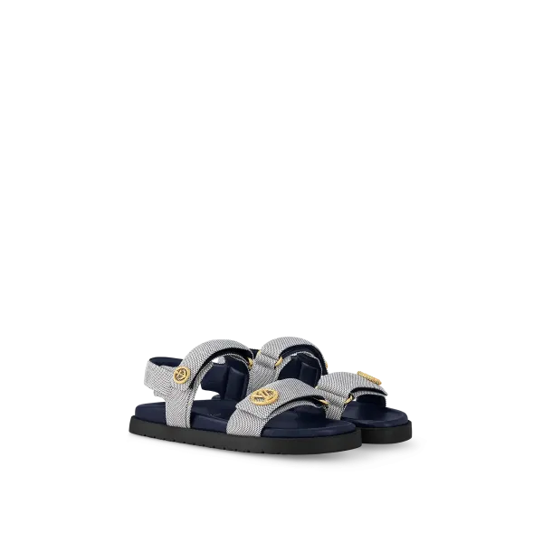 LV Sunset Flat Comfort Sandal