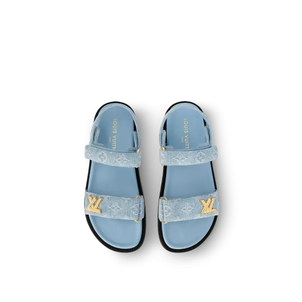 LV Sunset Flat Comfort Sandal