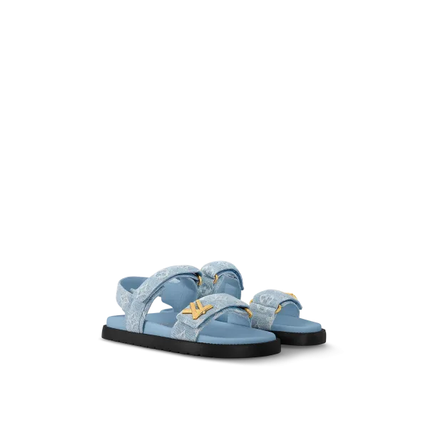 LV Sunset Flat Comfort Sandal