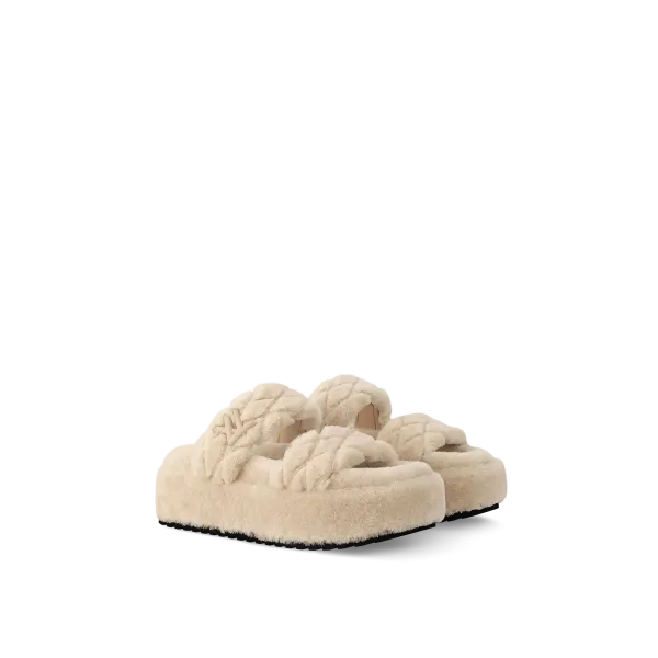 LV Sunset Platform Comfort Mule