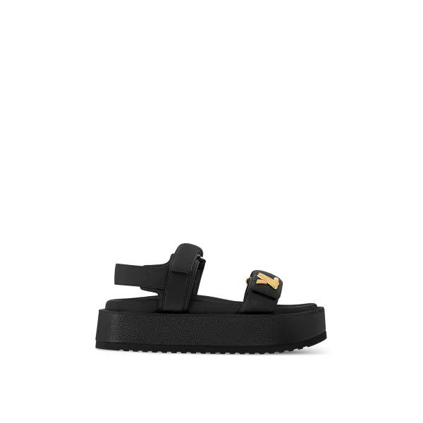 LV Sunset Platform Comfort Sandal