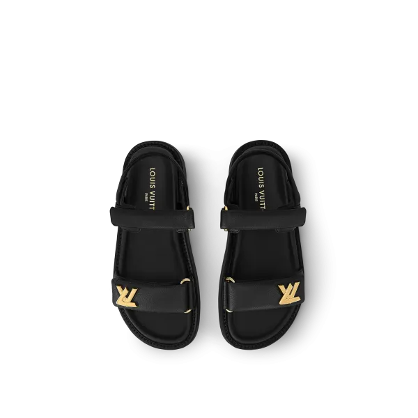 LV Sunset Platform Comfort Sandal