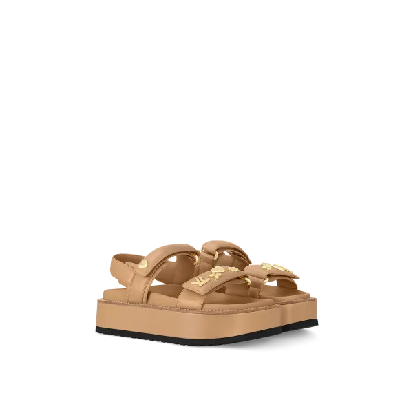 LV Sunset Platform Comfort Sandal