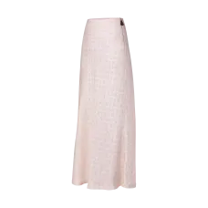 Mahina Monogram Bias Skirt
